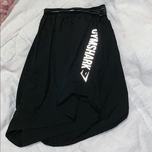 Black Gymshark Running Shorts with Pockets